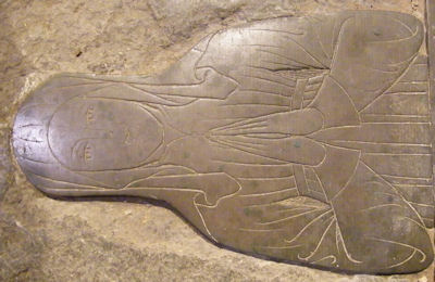 North Wanborough - St Andrew Thomas Polton and wife Edith 1418